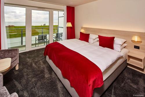 Postel nebo postele na pokoji v ubytování Hotel Schelf GmbH & Co. KG