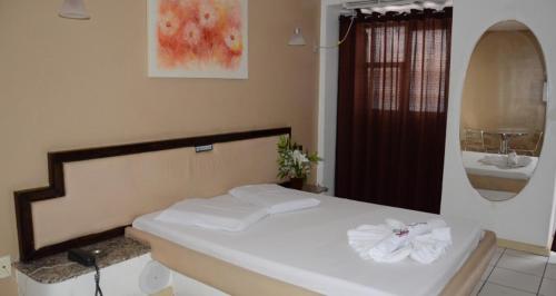 Koupelna v ubytování Hotel Don Juan