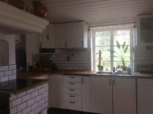 Кухня або міні-кухня у Skyberga Torp Kumla