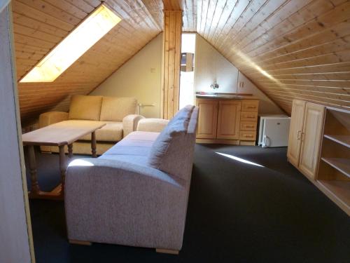 Istumisnurk majutusasutuses Penzión VODÁR