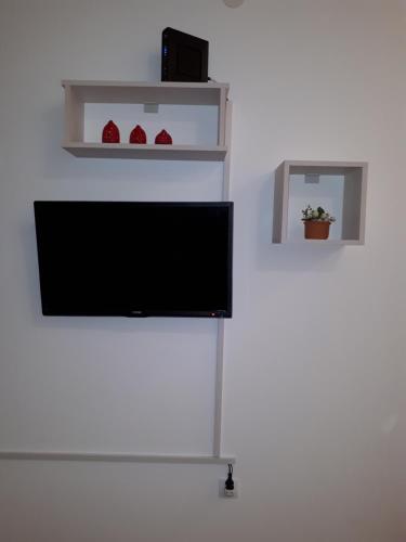 TV a/nebo společenská místnost v ubytování Apartman Ana