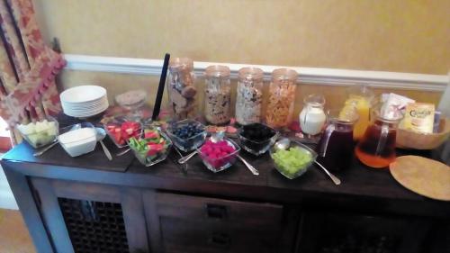 Food at or somewhere near the guesthouse 