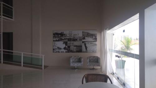 Χώρος καθιστικού στο Hotel Village Toritama