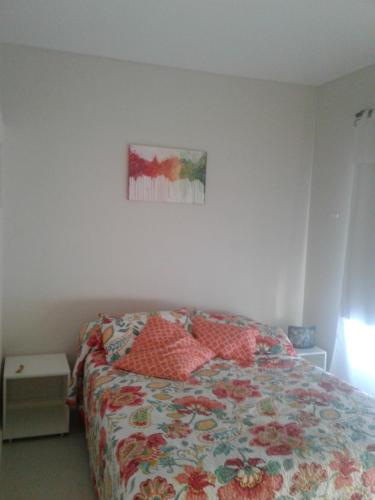 Een bed of bedden in een kamer bij Monoambiente Libertad 345