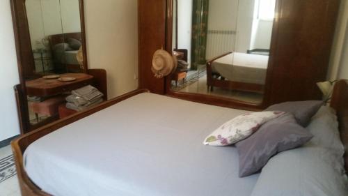 מיטה או מיטות בחדר ב-La Casa del Sire