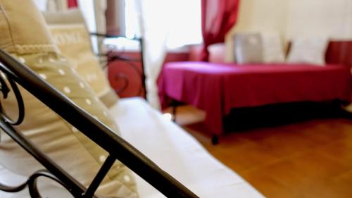 Katil atau katil-katil dalam bilik di Antico Pozzo Bed and Breakfast
