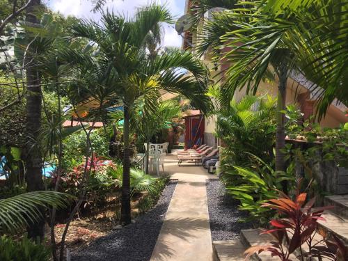 Κήπος έξω από το Hotel Pousada Rancho Fundo