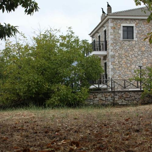 Το κτήριο όπου στεγάζεται  ο ξενώνας