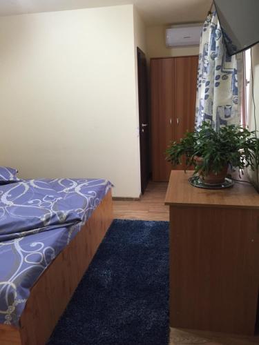 Letto o letti in una camera di Casa Belazur
