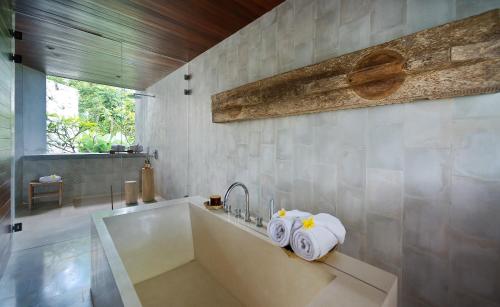 Koupelna v ubytování Planta Boutique Resort