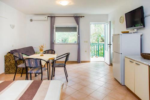 TV a/nebo společenská místnost v ubytování Apartments Zovko