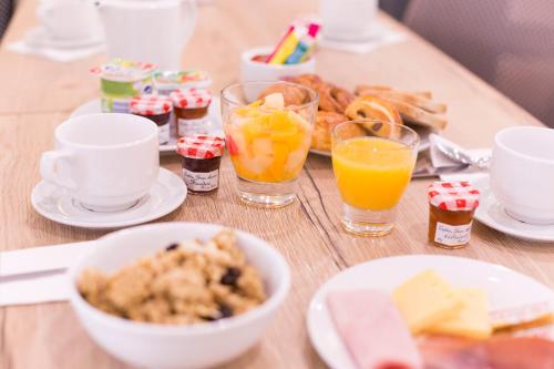 Opcije za doručak na raspolaganju gostima u objektu Hotel Des Arts