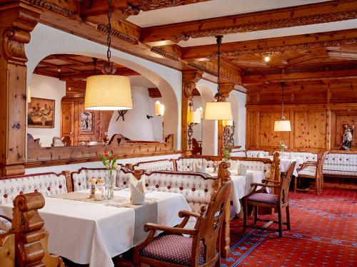 Area soggiorno di Hotel Tirolerhof - Familotel Zugspitze