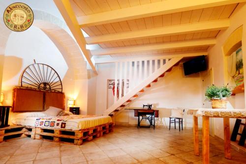 Χώρος καθιστικού στο Novecento Room and Breakfast Puglia