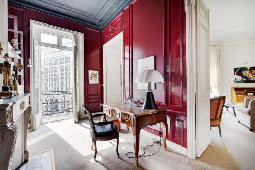 Χώρος καθιστικού στο Haussmann 168