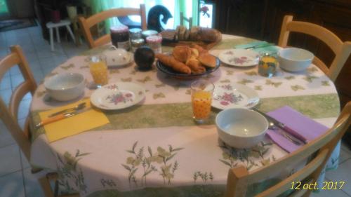 Jídlo v bed and breakfast nebo okolí