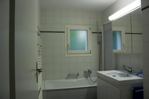 Koupelna v ubytování Ferienwohnung Mura
