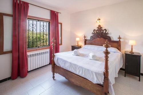 Postel nebo postele na pokoji v ubytování Villa Garba