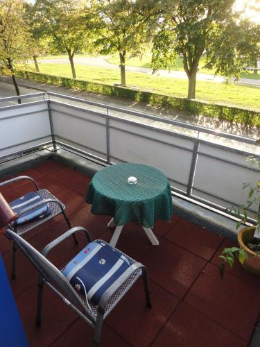 Balkón nebo terasa v ubytování Hotel Garni Nolting