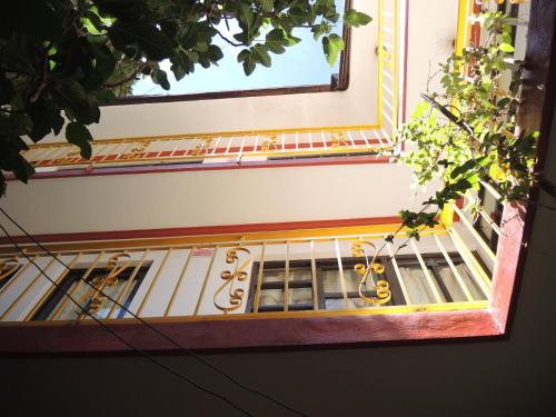 Μπαλκόνι ή βεράντα στο Hostal Valle Hermoso