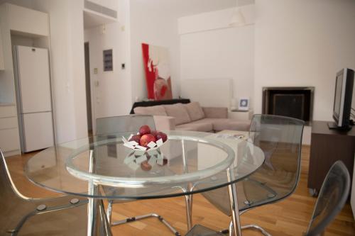 Χώρος καθιστικού στο Infinity White Complex by GK Properties