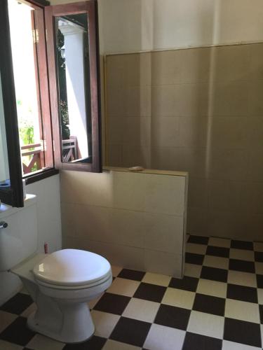 Vonios kambarys apgyvendinimo įstaigoje Ban Vivanh chambres d'hotes