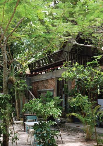 Zahrada ubytování Panji Panji Tropical Wooden Home