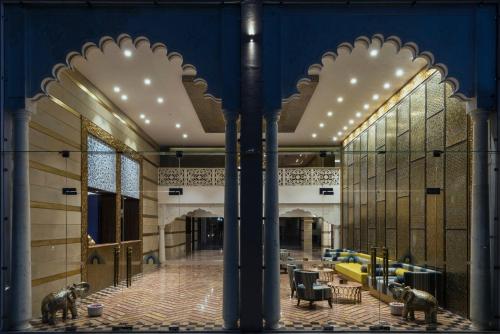 Zona de estar de Hotel Lakend