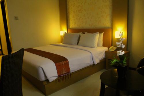 Posteľ alebo postele v izbe v ubytovaní Drego Hotel