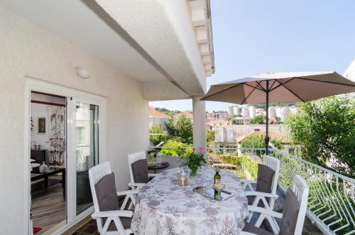 Balcó o terrassa a Apartment Veve