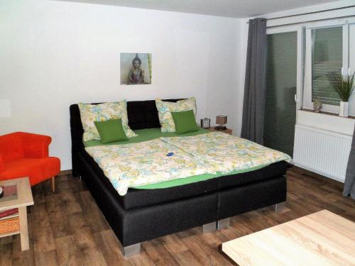 Katil atau katil-katil dalam bilik di Ferienwohnung Anke - Apartment 3b