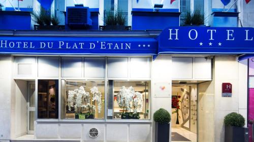 Certificato, attestato, insegna o altro documento esposto da Hôtel du Plat d'Etain