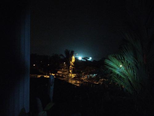 a view of a city at night at D'Ashikin Village Stay in Seremban