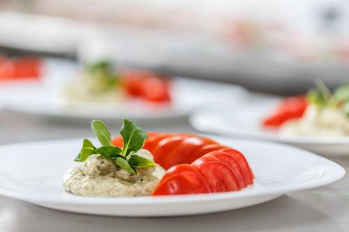 Eten bij of ergens in de buurt van het pension
