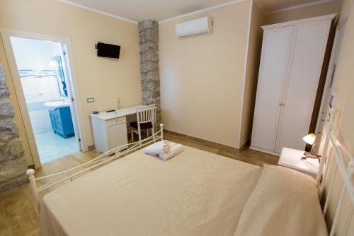 Koupelna v ubytování B&B Incanto del Mare