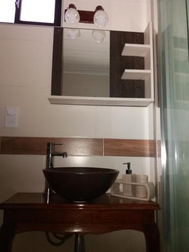 Koupelna v ubytování Aroma de mar casas en alquiler vacacional con hermosa piscina