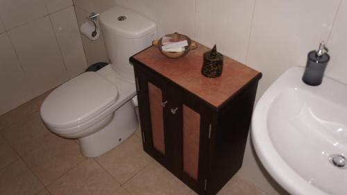 Bilik mandi di Residence Maison Müge