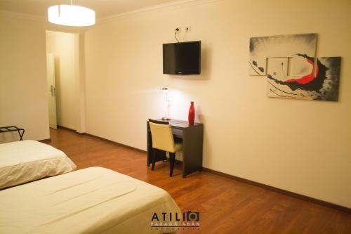 Televisyen dan/atau pusat hiburan di Hotel Las Vegas