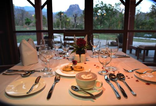 酒店内部或周边提供的食物