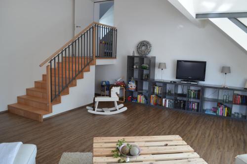 Knihovna v bed and breakfast