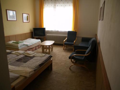 Posezení v ubytování Pension Pod Šibeňákem