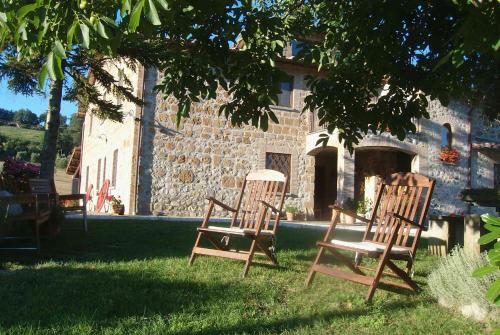 Κήπος έξω από το Agriturismo Cioccoleta
