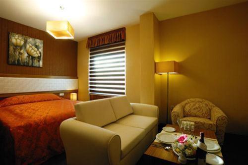 Χώρος καθιστικού στο Jaleriz Gaziantep Hotel