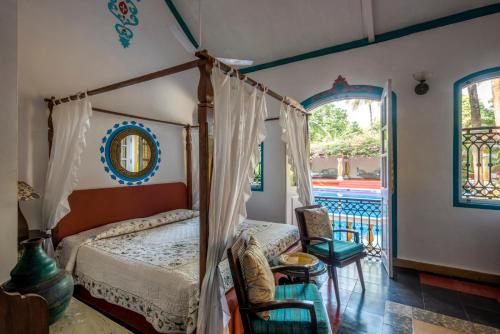 Кровать или кровати в номере Casa Anjuna