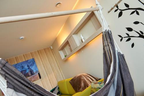 Katil atau katil-katil dalam bilik di Beverly Weekend