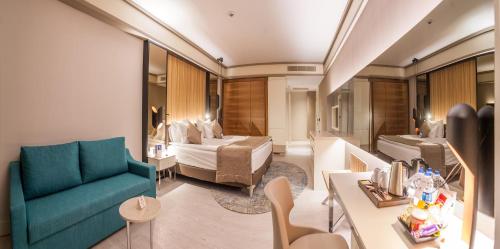 Posezení v ubytování Bayır Diamond Hotel & Convention Center Konya