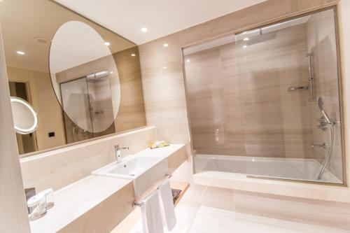 Koupelna v ubytování Bayır Diamond Hotel & Convention Center Konya