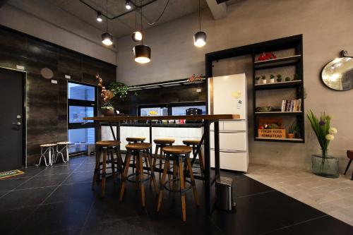 Dining area in the homestay