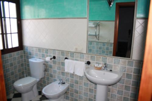Et badeværelse på Casa Rural Sidonia