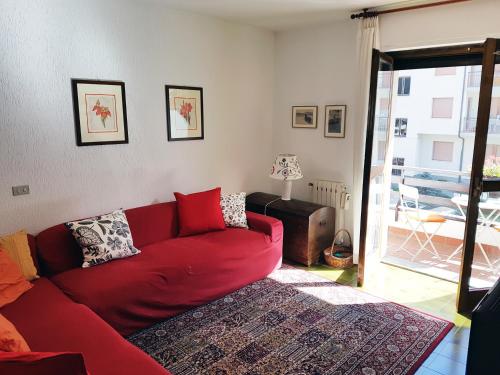 Un lugar para sentarse en Orobie Aprica Apartment